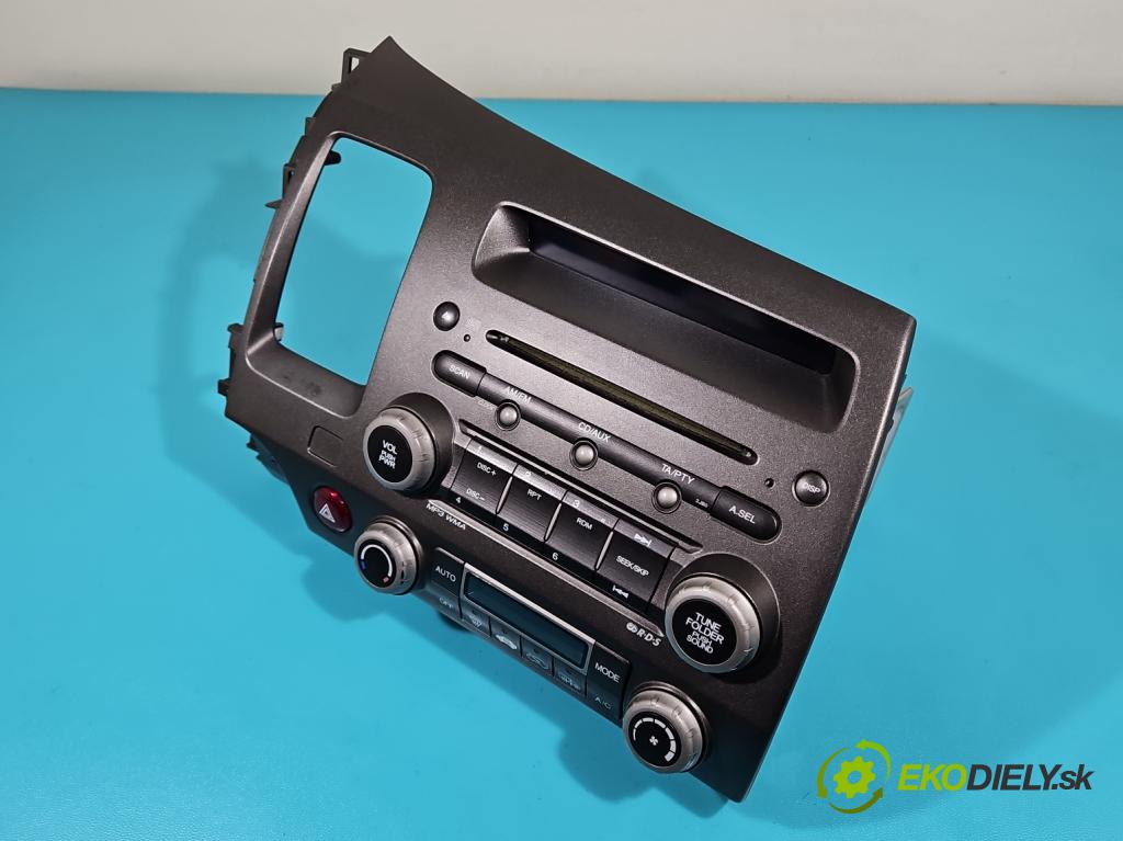 Honda Civic VIII 2006-2011 1.8 16V 140 HP manual 103 kW 1799 cm3 4- Radio originál 39100-SNA-G220-M1