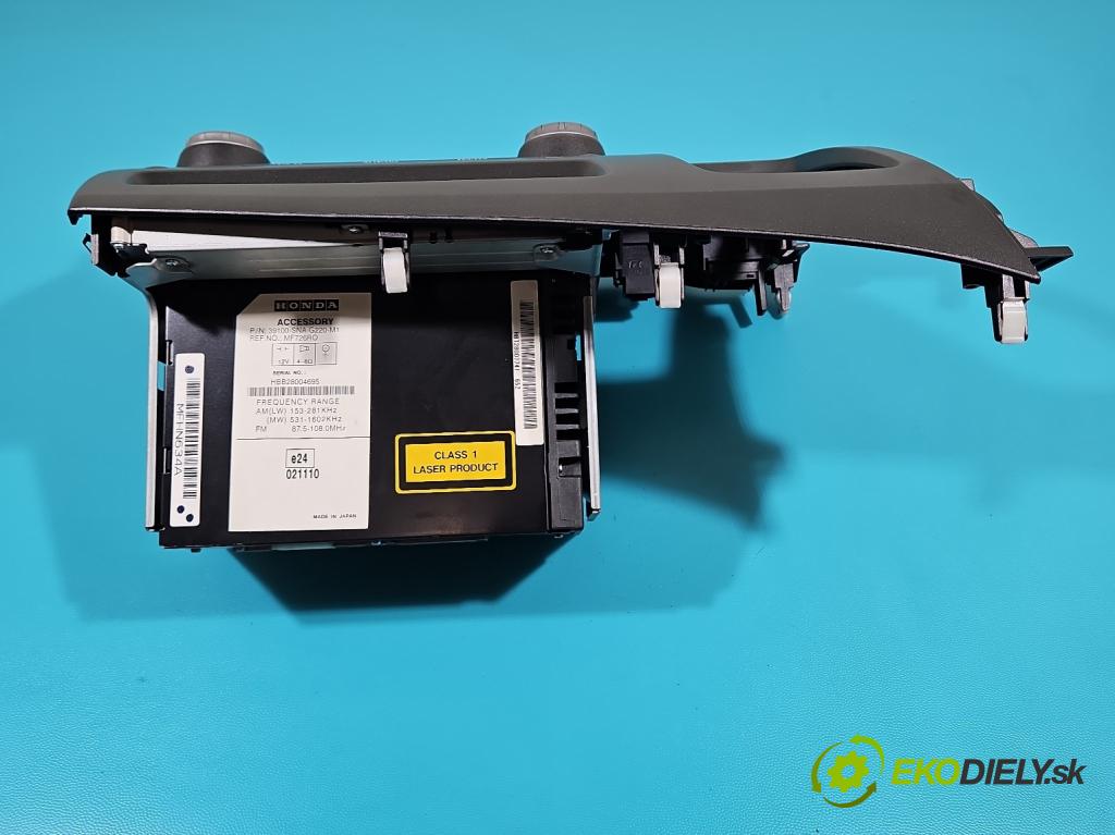 Honda Civic VIII 2006-2011 1.8 16V 140 HP manual 103 kW 1799 cm3 4- Radio originál 39100-SNA-G220-M1