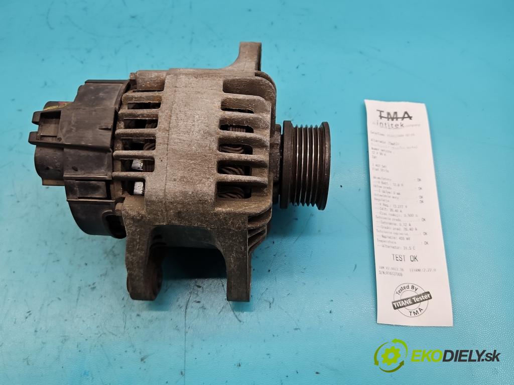Fiat Stilo 1.9 jtd 116 HP manual 85 kW 1910 cm3 5- Alternator 46782213 (Alternátory)