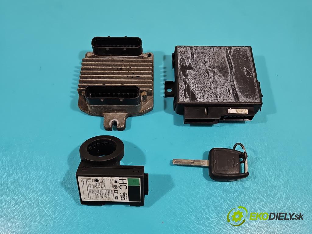 Opel Vectra B 1995-2002 1.6 16V 101 HP manual 74 kW 1598 cm3 4- riadiaca jednotka motora 09364599