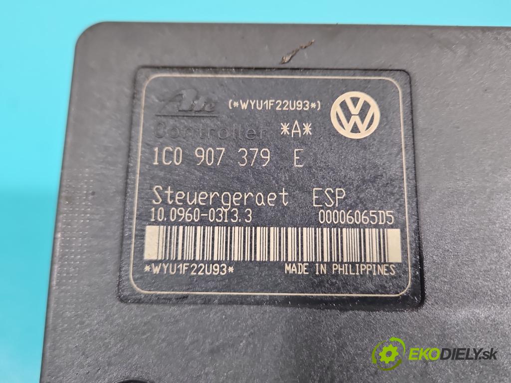 Audi A3 8L 1996-2003 1.9d 101 HP manual 74 kW 1896 cm3 3- čerpadlo abs 1C0907379E (Pumpy ABS)