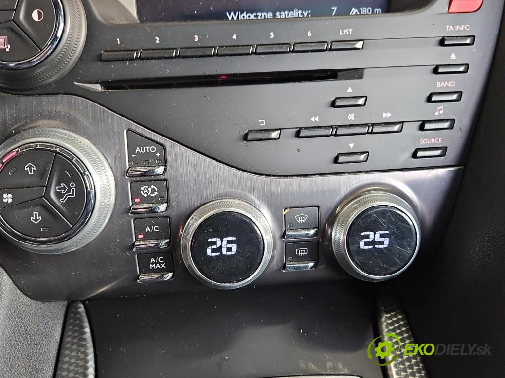 Citroen DS5 2011-2015 1.6 THP 156 HP automatic 115 kW 1598 cm3 5- panel kúrenia 98025374ZD