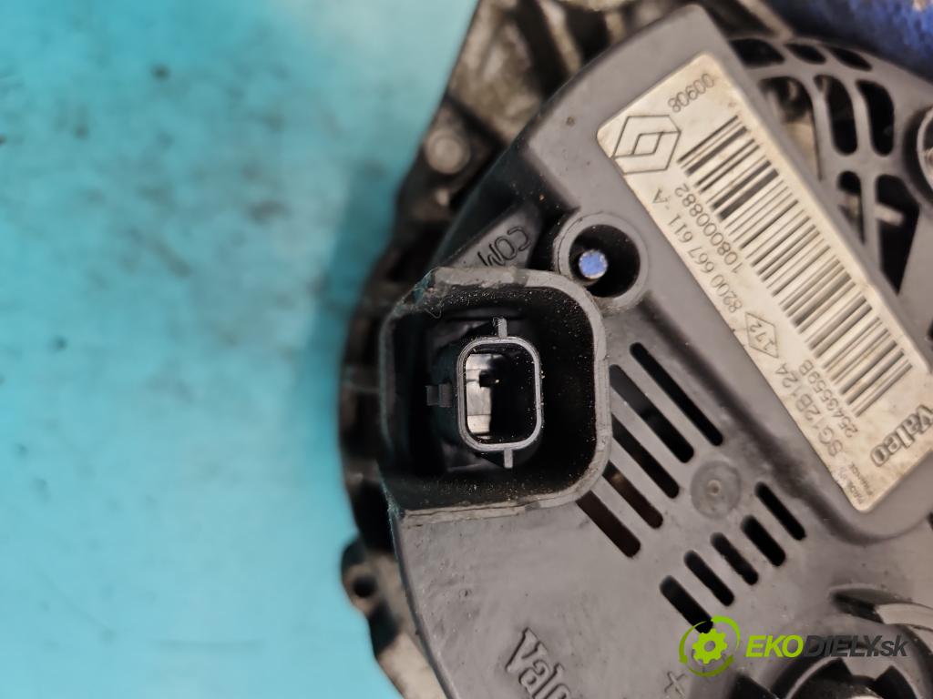 Renault Scenic II 2003-2009 1.9 dci 131 HP manual 96 kW 1870 cm3 5- Alternator 8200667611 (Alternátory)