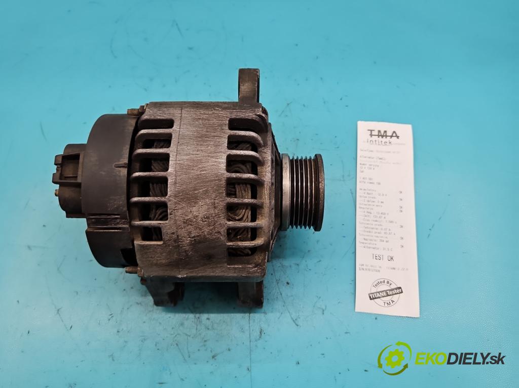 Alfa romeo 156 1.9 jtd 116 HP manual 85 kW 1910 cm3 4- Alternator 46809068 (Alternátory)