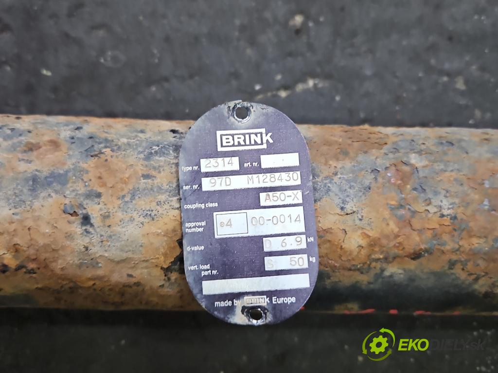 Ford C-Max I 2003-2010 1.8 16V 125 hp manual 92 kW 1798 cm3 5- oko tažné  (Tažná zařízení)