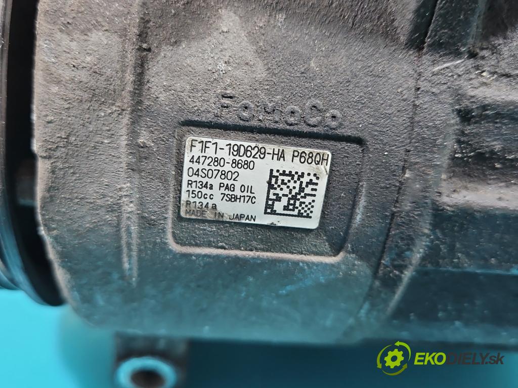 Ford Focus Mk3 2010-2018 1.5 tdci 120 hp manual 88 kW 1499 cm3 5- Kompresor: klíma 447280-8680 (Kompresory)