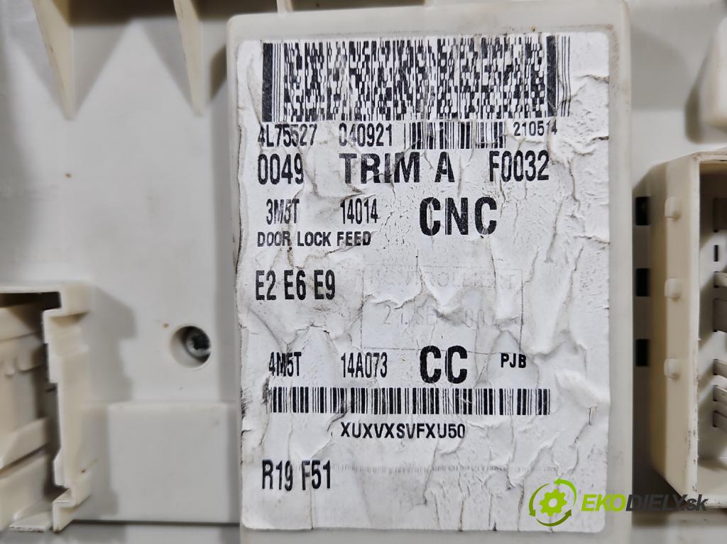 Ford C-Max I 2003-2010 1.8 16V 125 hp manual 92 kW 1798 cm3 5- skříňka pojistková 4M5T-14A073-CC (Pojistkové skříňky)