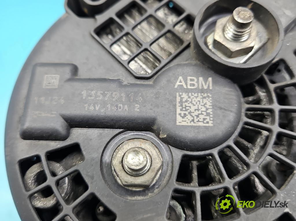 Opel Antara 2006-2015 2.2 cdti 163 HP automatic 120 kW 2231 cm3 5- Alternator 13579114 (Alternátory)