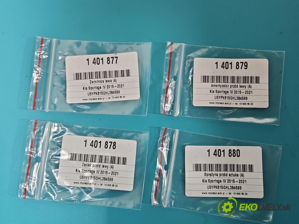 Kia Sportage IV 2015-2021 1.7 crdi 141 HP automatic 104 kW 1685 cm3 5- náboj ľavé (Náboje)