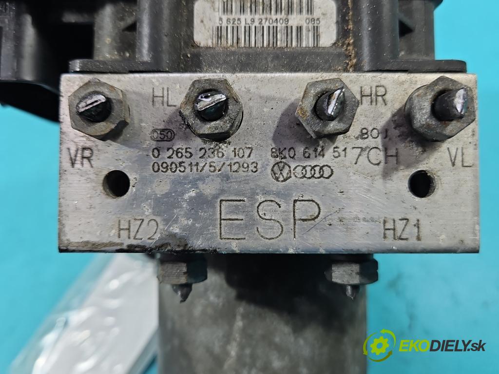 Audi A4 B8 2007-2015 1.8 TFSI 120 HP manual 88 kW 1798 cm3 5- čerpadlo abs 0265236107 (Pumpy ABS)