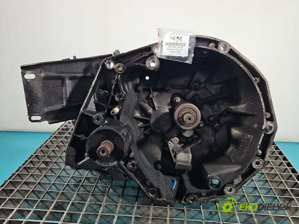 Renault Laguna II 2001-2007 1.9 dci 101 HP manual 74 kW 1870 cm3 5- prevodovka stupeň,rýchlosť manual JR5012