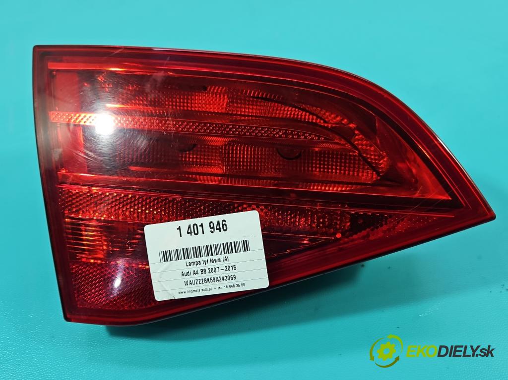 Audi A4 B8 2007-2015 1.8 TFSI 120 HP manual 88 kW 1798 cm3 5- svetlo / reflektor zadné ľavé 21969002 (Kľučka dverí ostatné)