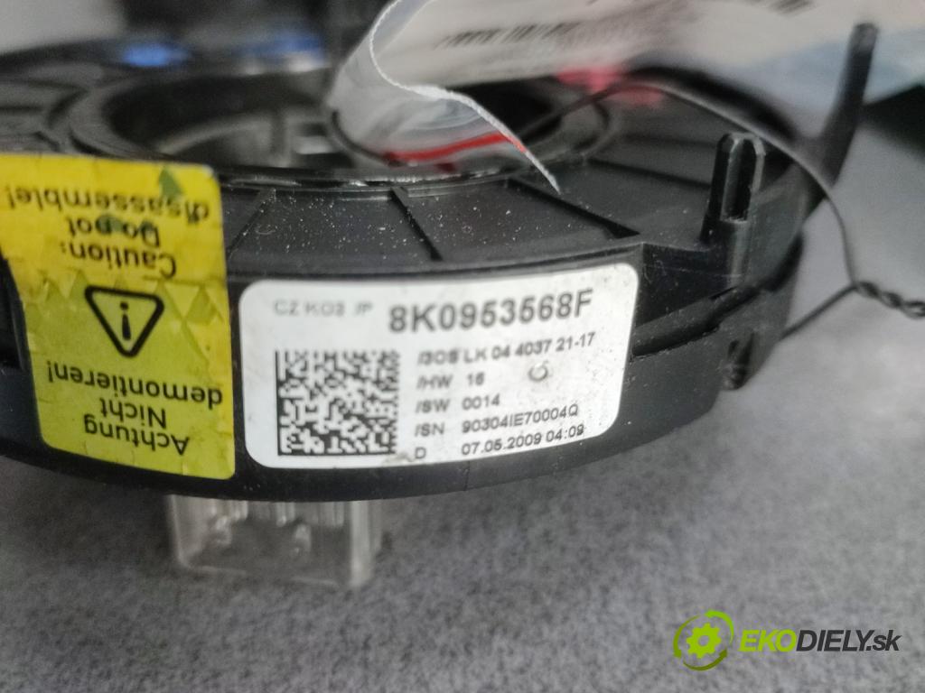 Audi A4 B8 2007-2015 1.8 TFSI 120 HP manual 88 kW 1798 cm3 5- Páska: airbag 8K0953568F (Airbagy)