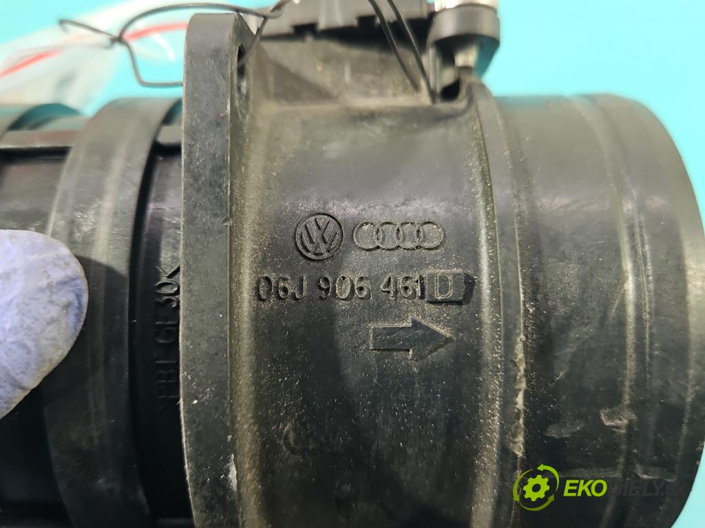 Audi A4 B8 2007-2015 1.8 TFSI 120 HP manual 88 kW 1798 cm3 5- průtokoměr: 06J906461D (Váhy vzduchu)