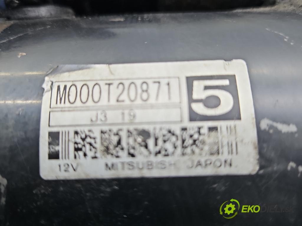 Citroen C8 2002-2014 2.0 hdi 110 HP manual 81 kW 1997 cm3 5- štartér M000T20871 (Štartéry)