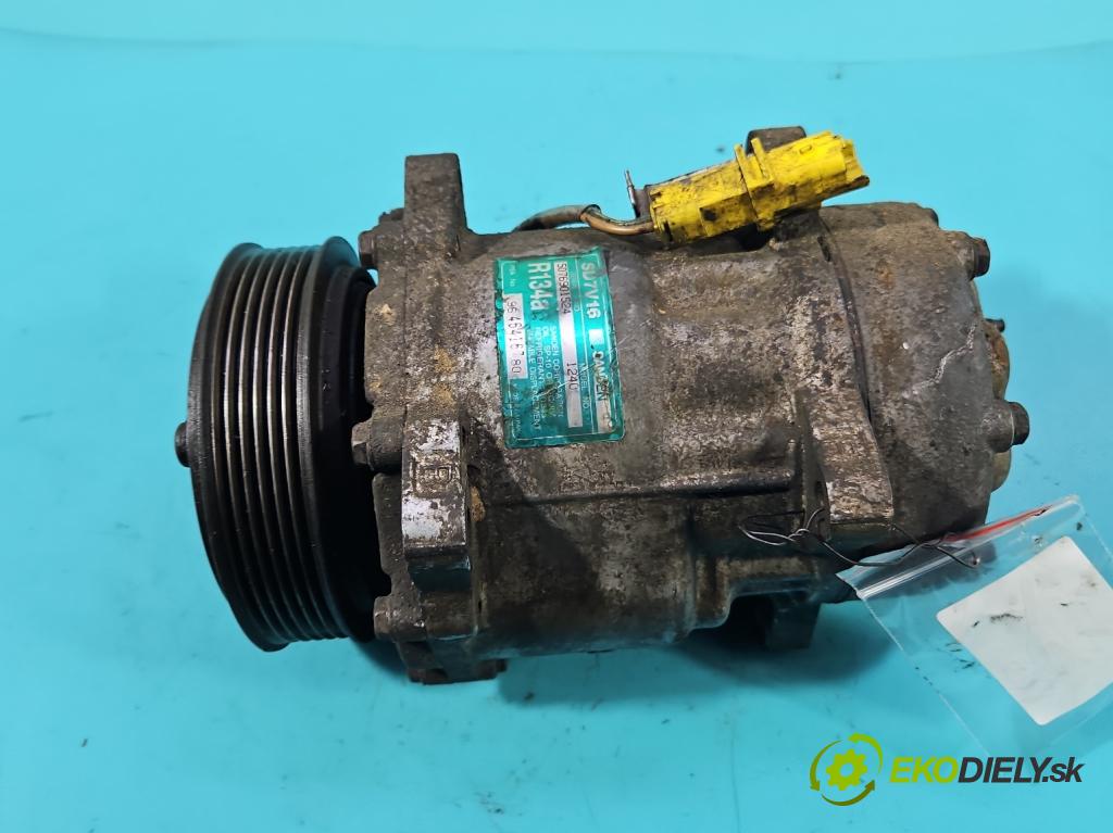 Citroen C8 2002-2014 2.0 hdi 110 hp manual 81 kW 1997 cm3 5- Kompresor: klíma 9646416780 (Kompresory)