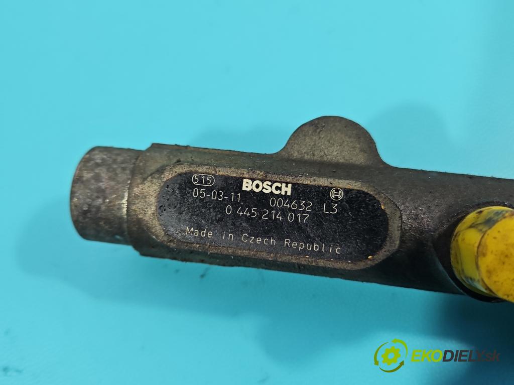 Citroen C8 2002-2014 2.0 hdi 110 HP manual 81 kW 1997 cm3 5- lišta vstrekovacia 0445214017 (Vstrekovacie lišty)