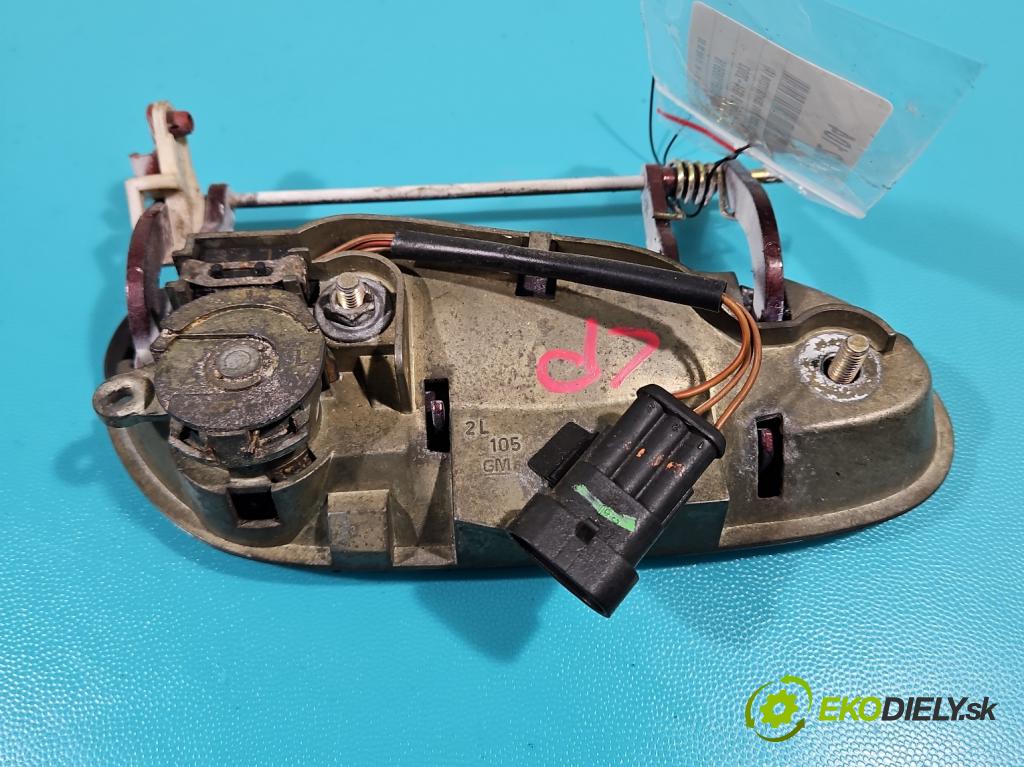 Opel Omega B 1994-2003 2.2 16V 144 HP manual 106 kW 2198 cm3 5- rukoväť predné ľavé mimo:  (Vonkajšie predné ľavé)