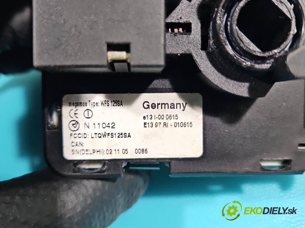 Saab 9-3 II 2002-2012 2.0 T 150 HP manual 110 kW 1998 cm3 4- Spínačka  (Spínacie skrinky a kľúče)