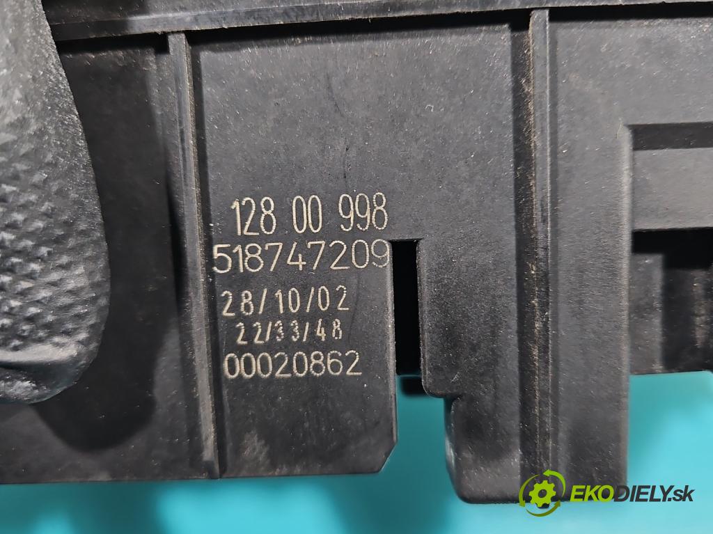 Saab 9-3 II 2002-2012 2.0 T 150 hp manual 110 kW 1998 cm3 4- skříňka pojistková 12800998 (Pojistkové skříňky)