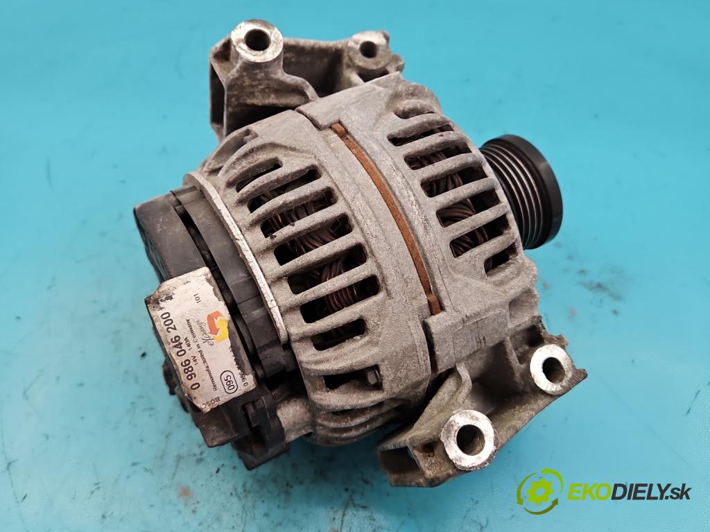 Saab 9-3 II 2002-2012 2.0 T 150 HP manual 110 kW 1998 cm3 4- Alternator 0124525058 (Alternátory)