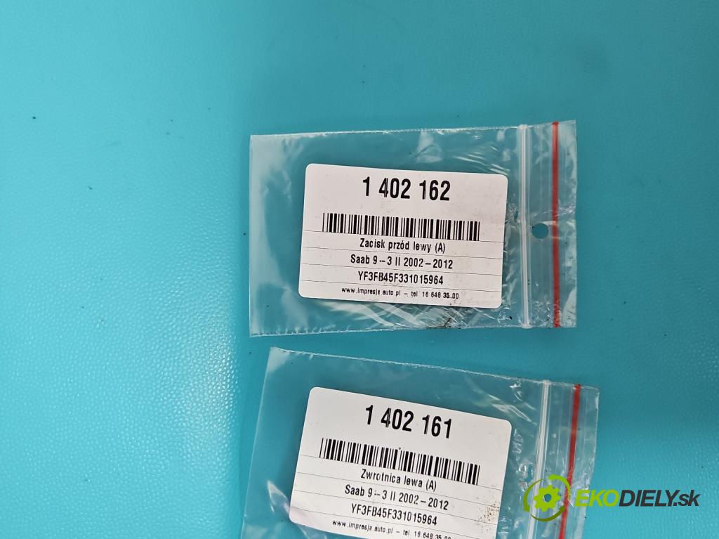 Saab 9-3 II 2002-2012 2.0 T 150 HP manual 110 kW 1998 cm3 4- náboj ľavé  (Náboje)