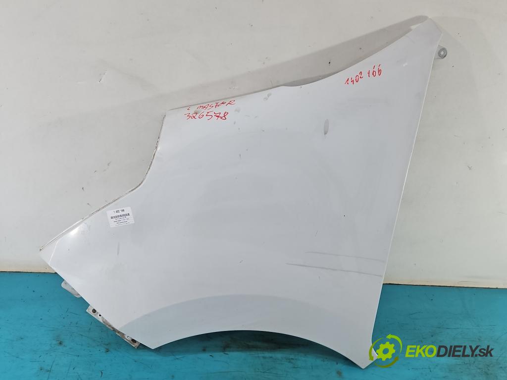 Renault Master III 2010-2019 2.3 dci 145 hp manual 107 kW 2299 cm3 5- blatnik přední levý  (Predné ľavé)