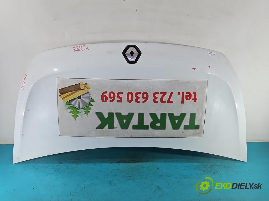 Renault Master III 2010-2019 2.3 dci 145 HP manual 107 kW 2299 cm3 5- kapota predná 