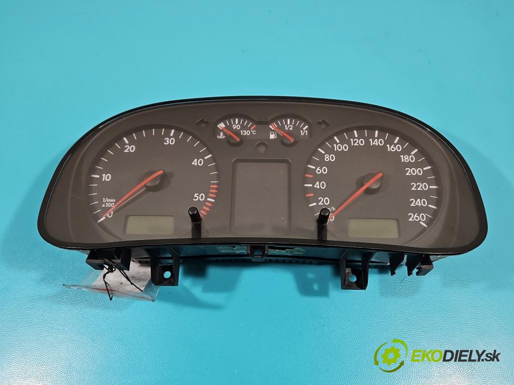 Vw Golf IV 1997-2003 1.9 tdi 101 HP manual 74 kW 1896 cm3 5- prístrojovka/ budíky 1J0920806G (Prístrojové dosky, displeje)