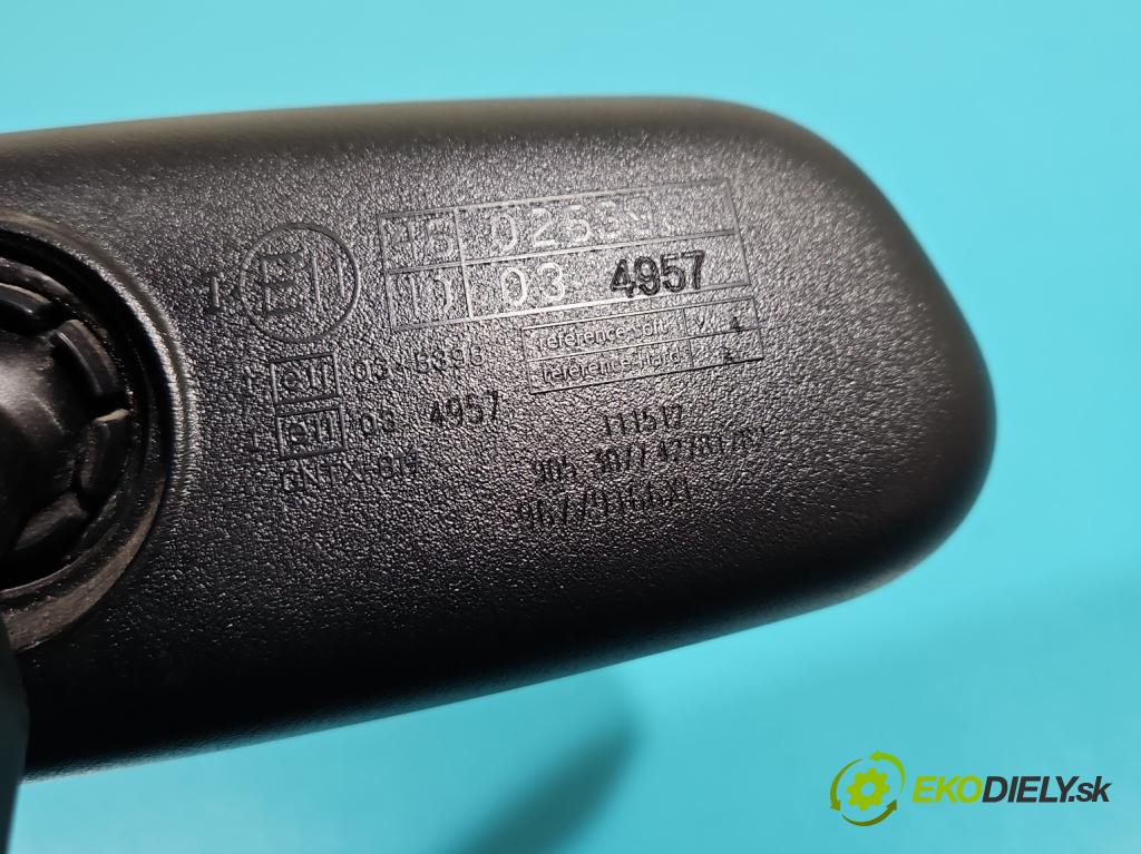 Citroen DS5 2011-2015 1.6 THP 156 hp automatic 115 kW 1598 cm3 5- zpětné zrcátko vnitřní 96779166XT (Světla vnitřní)