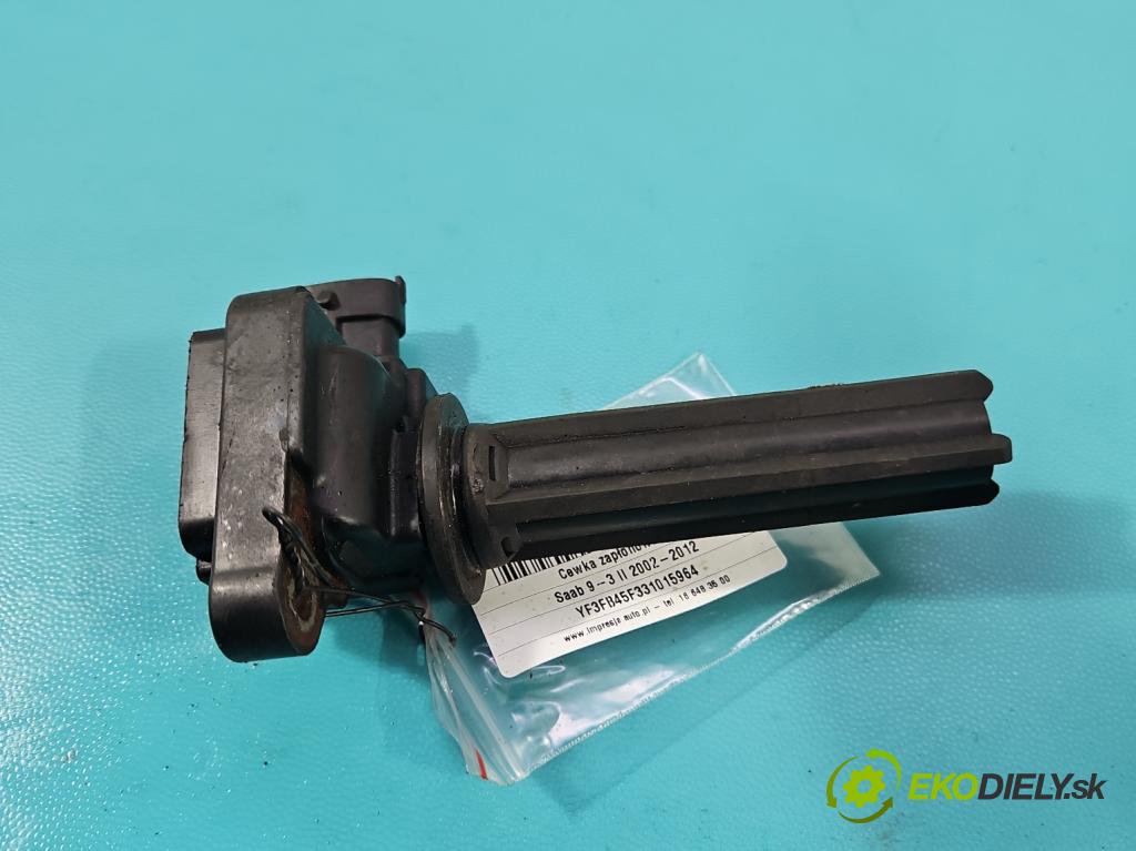 Saab 9-3 II 2002-2012 2.0 T 150 HP manual 110 kW 1998 cm3 4- cievka zapaľovacia 12787707 (Zapaľovacie cievky, moduly)