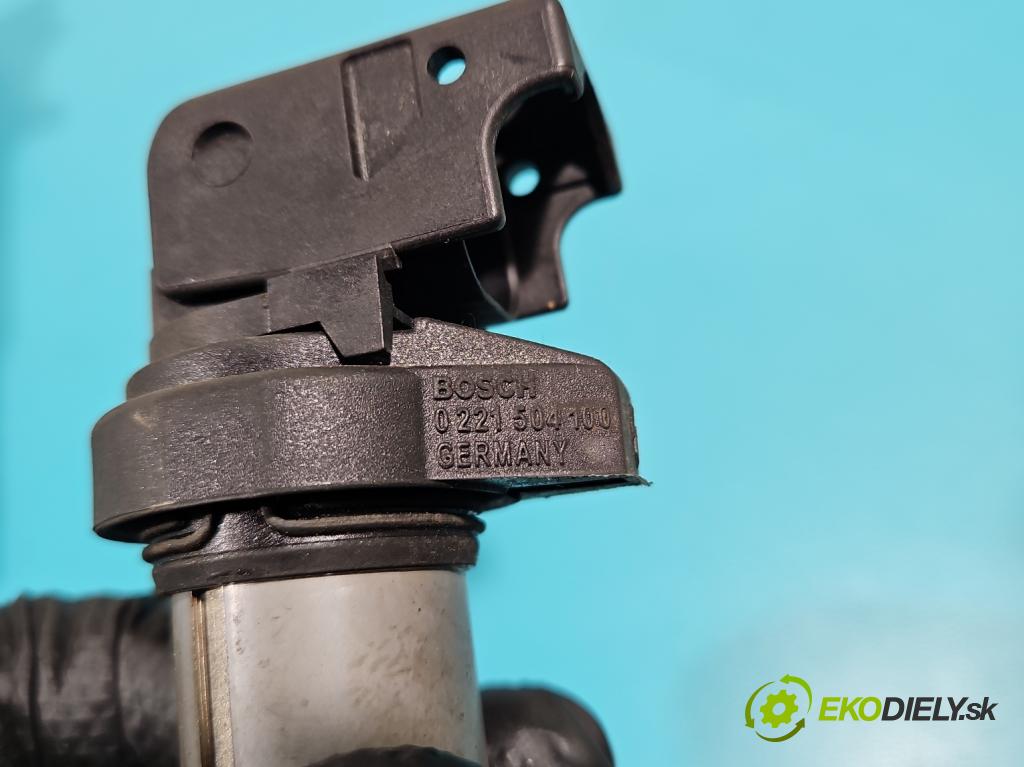 Bmw 3 E46 1998-2007 2.0 16V 143 HP manual 105 kW 1995 cm3 5- cievka zapaľovacia 0221504100 (Zapaľovacie cievky, moduly)