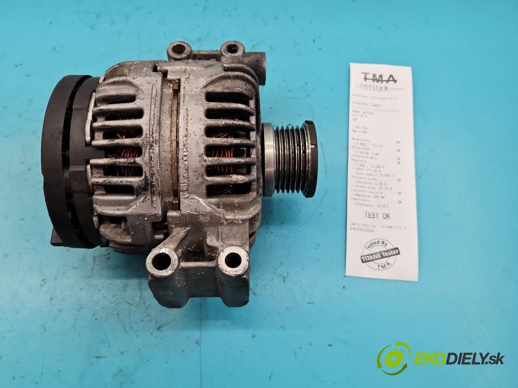 Bmw 3 E46 1998-2007 2.0 16V 143 HP manual 105 kW 1995 cm3 5- Alternator  (Alternátory)