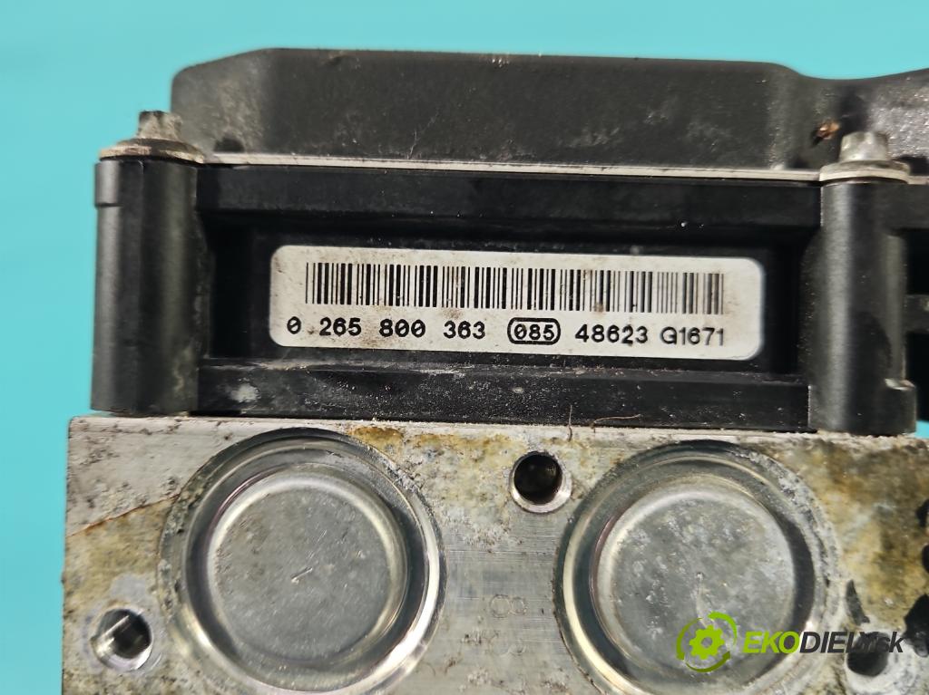 Seat Ibiza III 6L 2002-2008 1.4 16V 101 hp manual 74 kW 1390 cm3 5- čerpadlo abs 0265800363 (Pumpy brzdové)