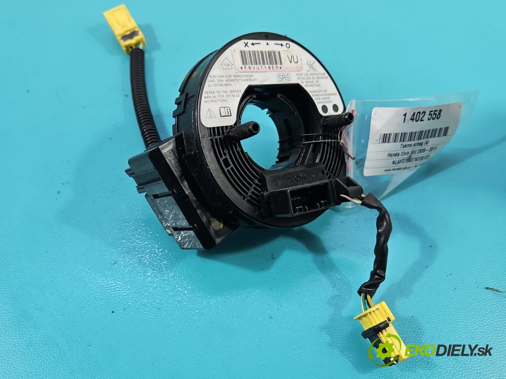 Honda Civic VIII 2006-2011 1.8 16V 140 HP manual 103 kW 1799 cm3 4- Páska: airbag F0VU710EM (Airbag)