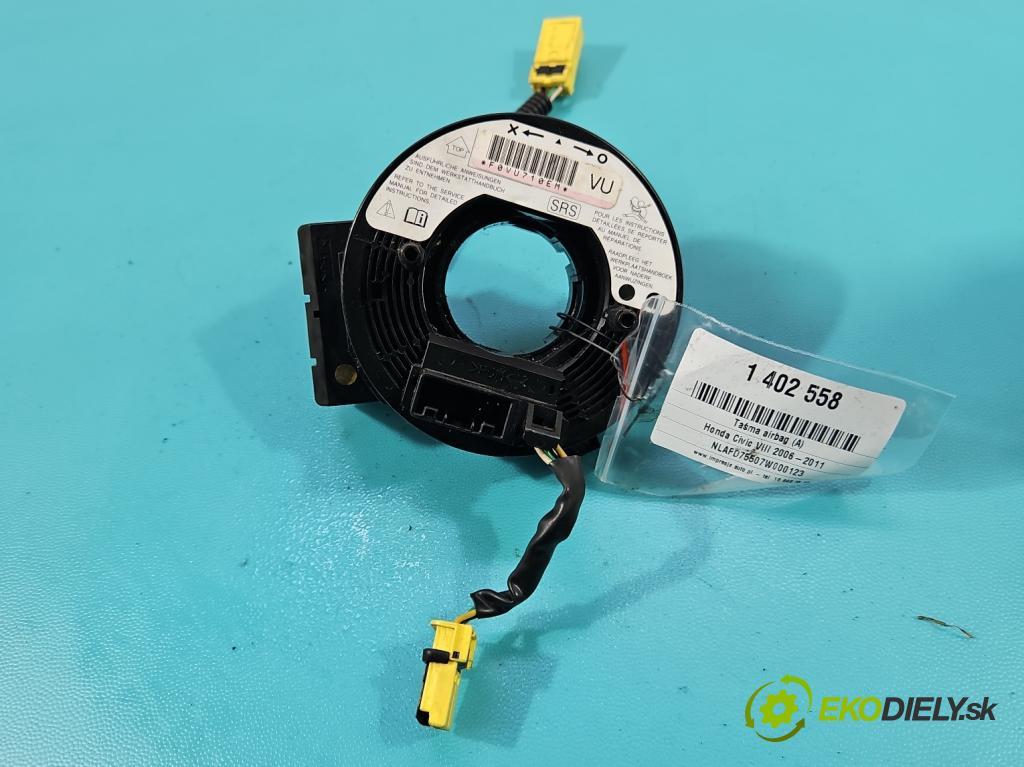 Honda Civic VIII 2006-2011 1.8 16V 140 HP manual 103 kW 1799 cm3 4- Páska: airbag F0VU710EM (Airbag)