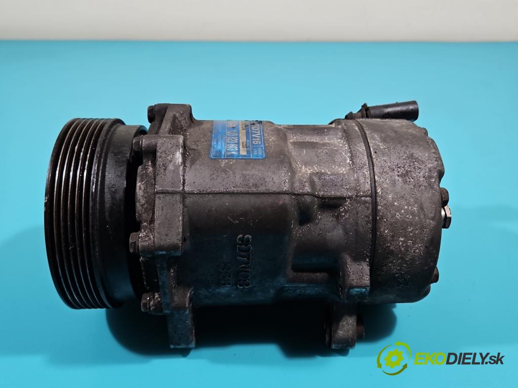 Vw Golf IV 1997-2003 1.9 tdi 101 hp manual 74 kW 1896 cm3 5- Kompresor: klíma 1J0820803K (Kompresory)