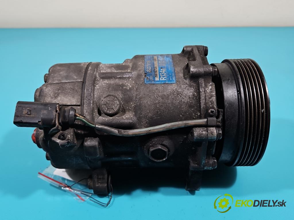 Vw Golf IV 1997-2003 1.9 tdi 101 hp manual 74 kW 1896 cm3 5- Kompresor: klíma 1J0820803K (Kompresory)