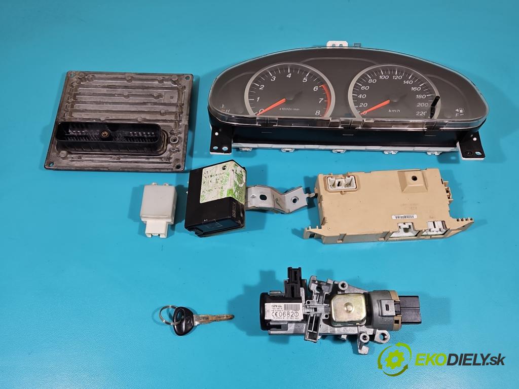 Mazda 2 I 2003-2007 1.4 16V 80 HP manual 59 kW 1388 cm3 5- riadiaca jednotka motora 2U7A-12A650-TG