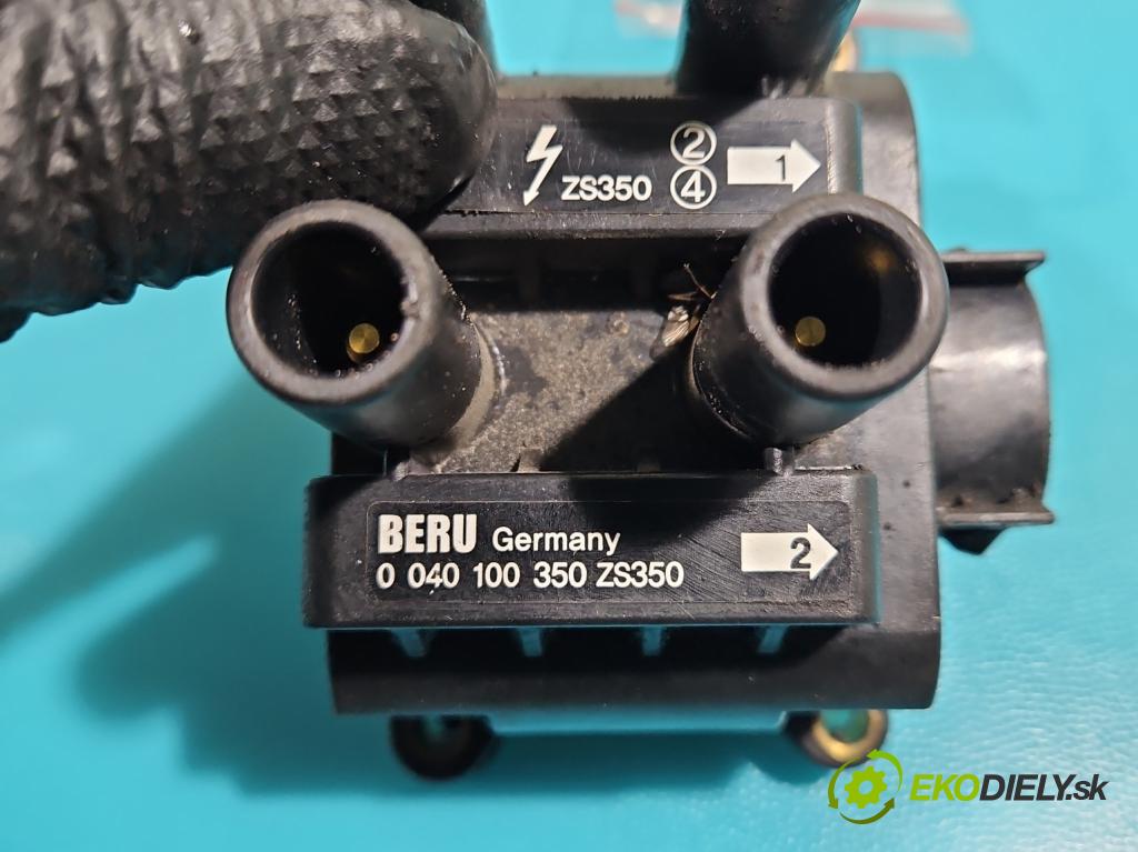 Mazda 2 I 2003-2007 1.4 16V 80 HP manual 59 kW 1388 cm3 5- cievka zapaľovacia 0040100350 (Zapaľovacie cievky, moduly)