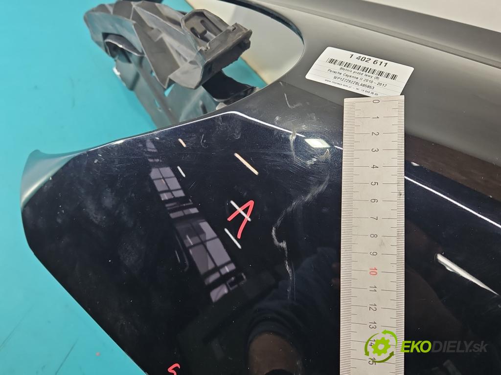 Porsche Cayenne II 2010-2017 4.8 V8 Turbo 500KM automatic 368 kW 4806 cm3 5- blatnik přední levý  (Predné ľavé)