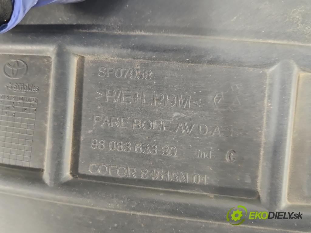 Toyota Proace II 2016- 2.0 D4D 122 hp manual 90 kW 1997 cm3 5- blatník: přední pravé 9808363380