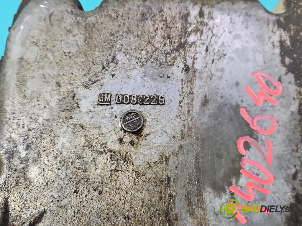 Opel Zafira A 1999-2005 1.8 16v 116 hp manual 85 kW 1796 cm3 5- vana olejová 0081226 (Olejové vany)