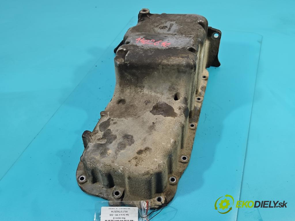 Opel Zafira A 1999-2005 1.8 16v 116 hp manual 85 kW 1796 cm3 5- vana olejová 0081226 (Olejové vany)
