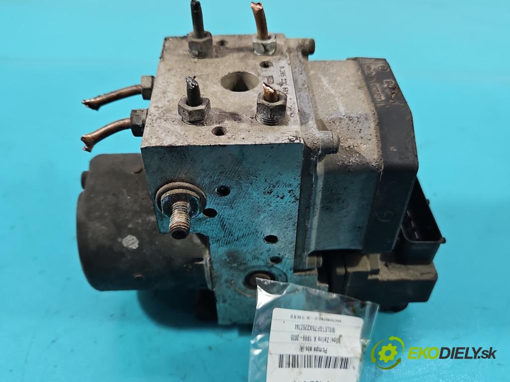 Opel Zafira A 1999-2005 1.8 16v 116 HP manual 85 kW 1796 cm3 5- čerpadlo abs 0265220531 (Pumpy ABS)