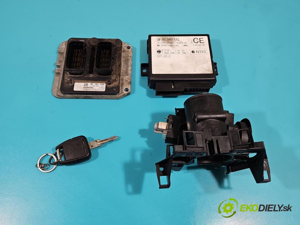 Opel Zafira A 1999-2005 1.8 16v 116 HP manual 85 kW 1796 cm3 5- riadiaca jednotka motora 90582539