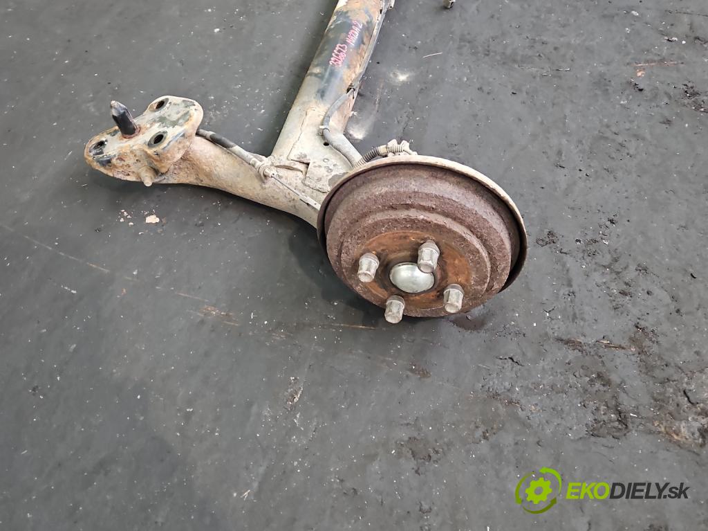 Mazda 2 I 2003-2007 1.4 16V 80 hp manual 59 kW 1388 cm3 5- zadní výztuha  (Výztuhy zadní)