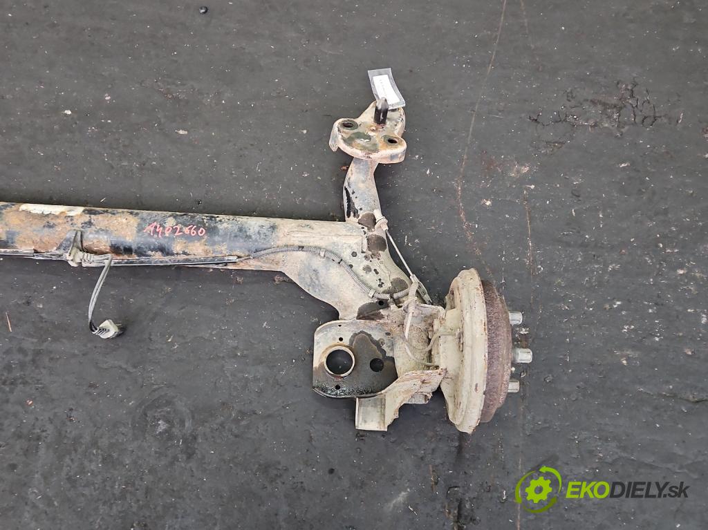 Mazda 2 I 2003-2007 1.4 16V 80 hp manual 59 kW 1388 cm3 5- zadní výztuha  (Výztuhy zadní)