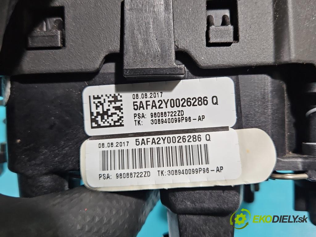 Toyota Proace II 2016- 2.0 D4D 122 HP manual 90 kW 1997 cm3 5- airbag vzduch: Řidiči: 98088722ZD (Airbagy)