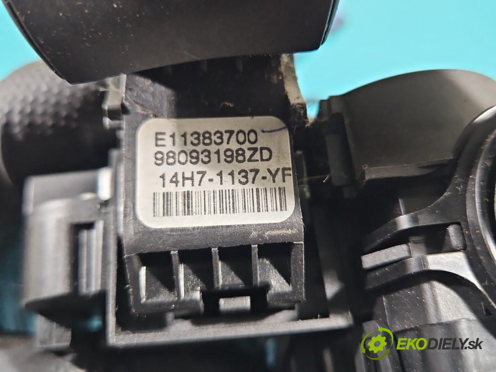 Toyota Proace II 2016- 2.0 D4D 122 HP manual 90 kW 1997 cm3 5- prepínač komplex: 98093058ZD (Prepínače, spínače, tlačidlá a ovládače kúrenia)